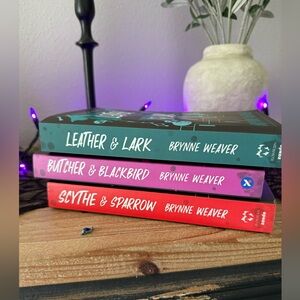 Brynne Weaver Book Set - Leather & Lark, Butcher & Blackbird, Scythe & Sparrow